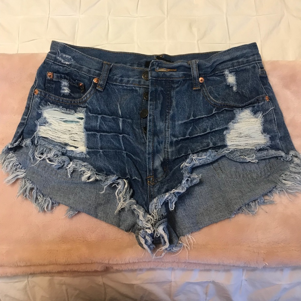 High Waisted Forever 21 shorts